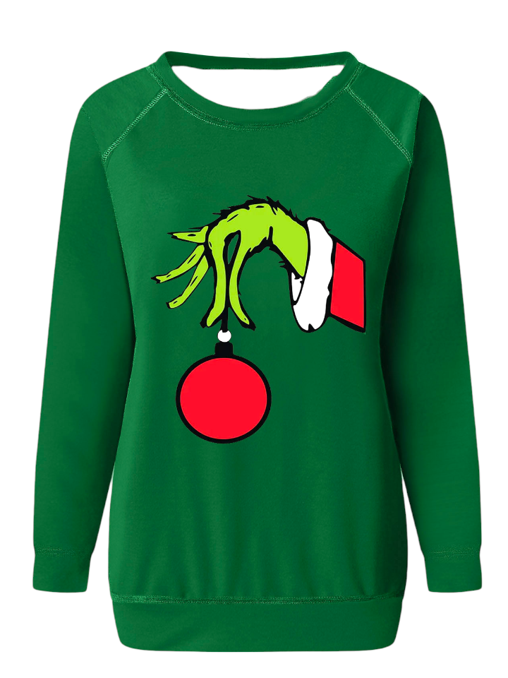The 2025 grinch sweater