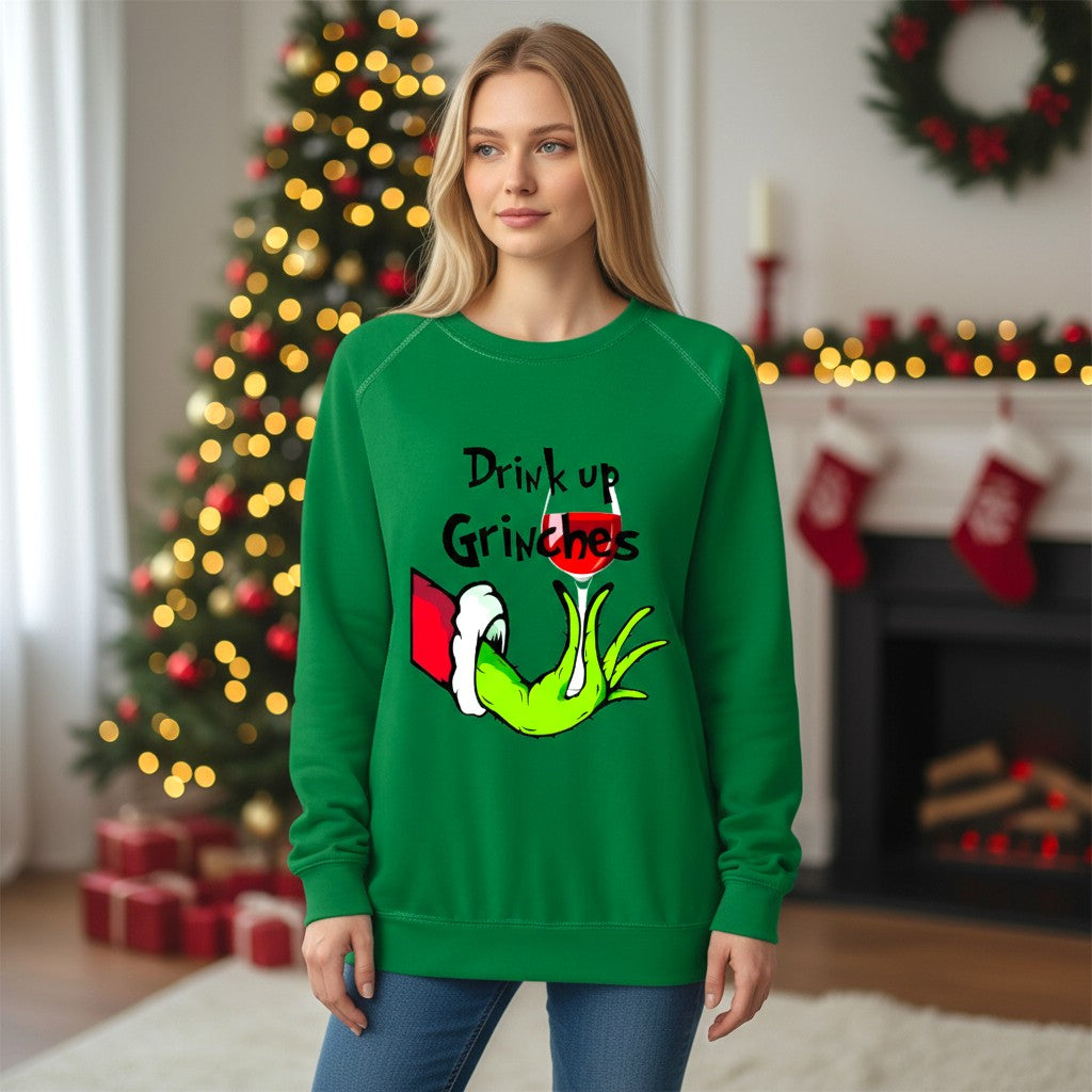 Drink Up Holiday Light Sweater