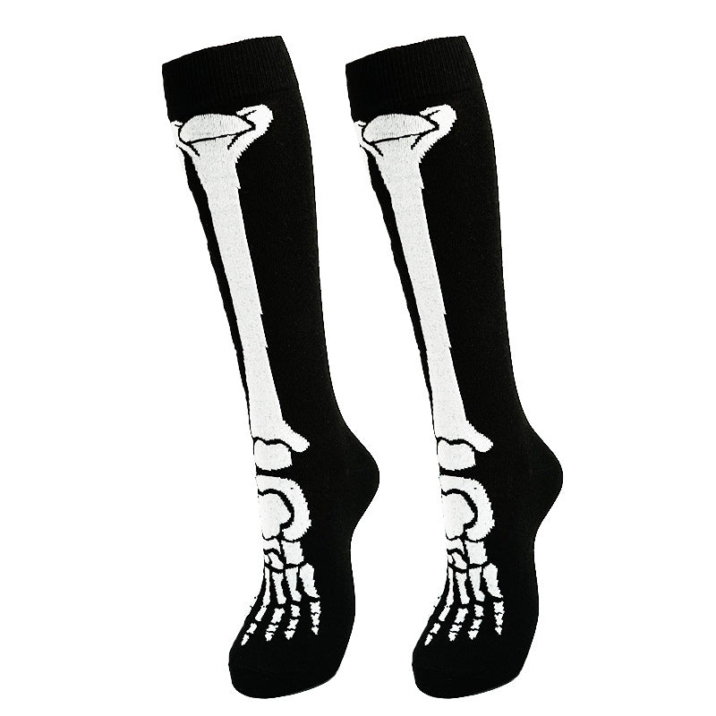 Art-Inspired Crew Socks — Classic Renaissance Portrait Design (2 Colors)