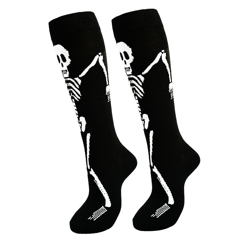 Art-Inspired Crew Socks — Classic Renaissance Portrait Design (2 Colors)