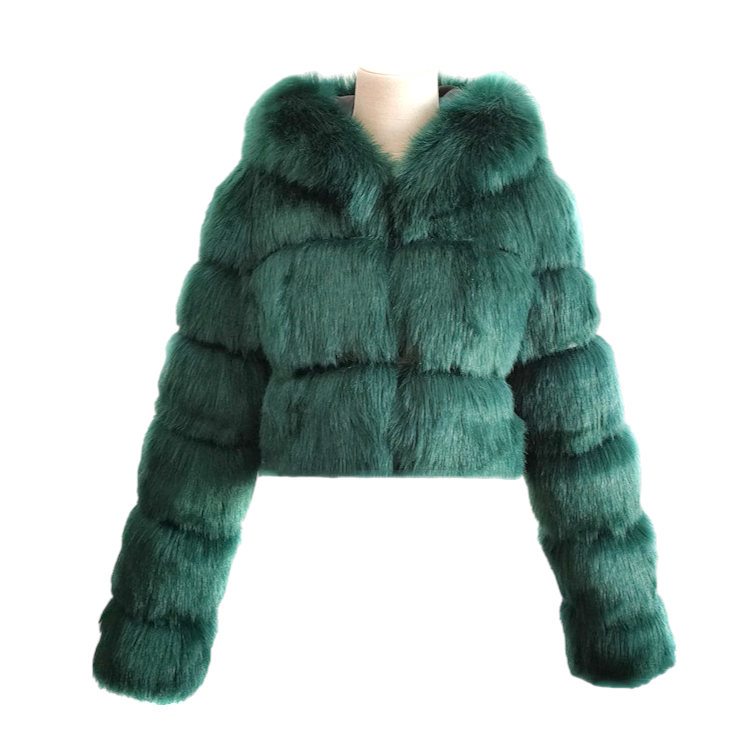 Fluffy Jacket Coat Plus Size