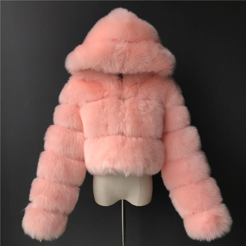 Fluffy Jacket Coat Plus Size