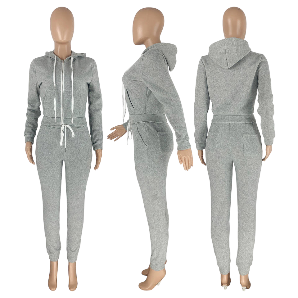 Soft Interior Zipper Hoodie for Women