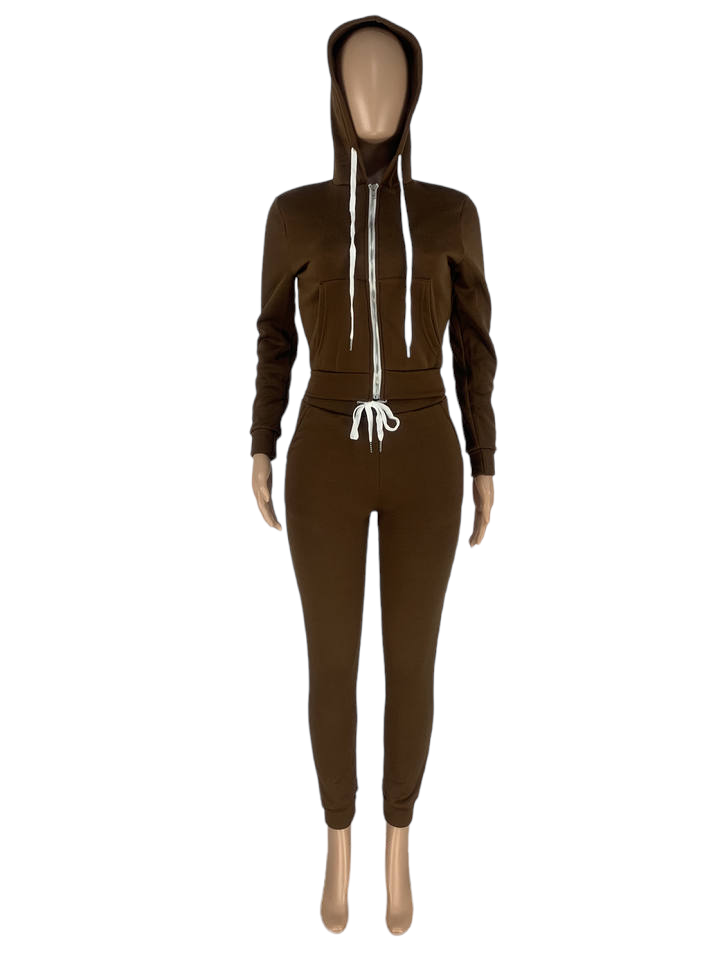 Soft Interior Zipper Hoodie for Women