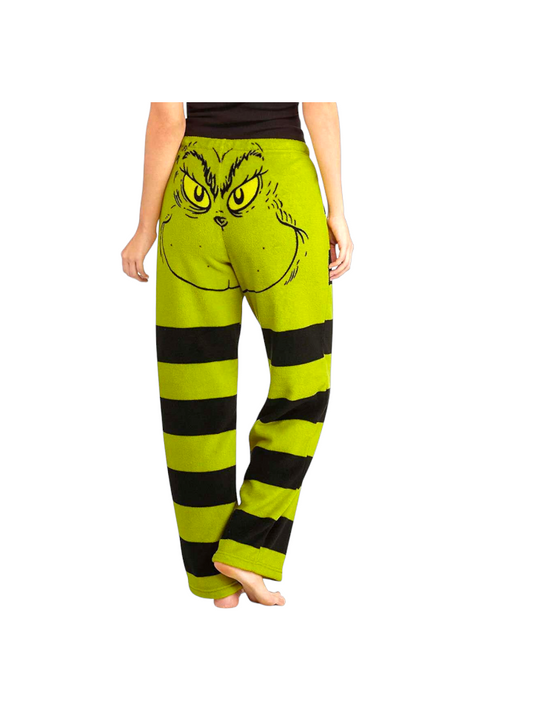 Grinch Stripe Pajama Pants