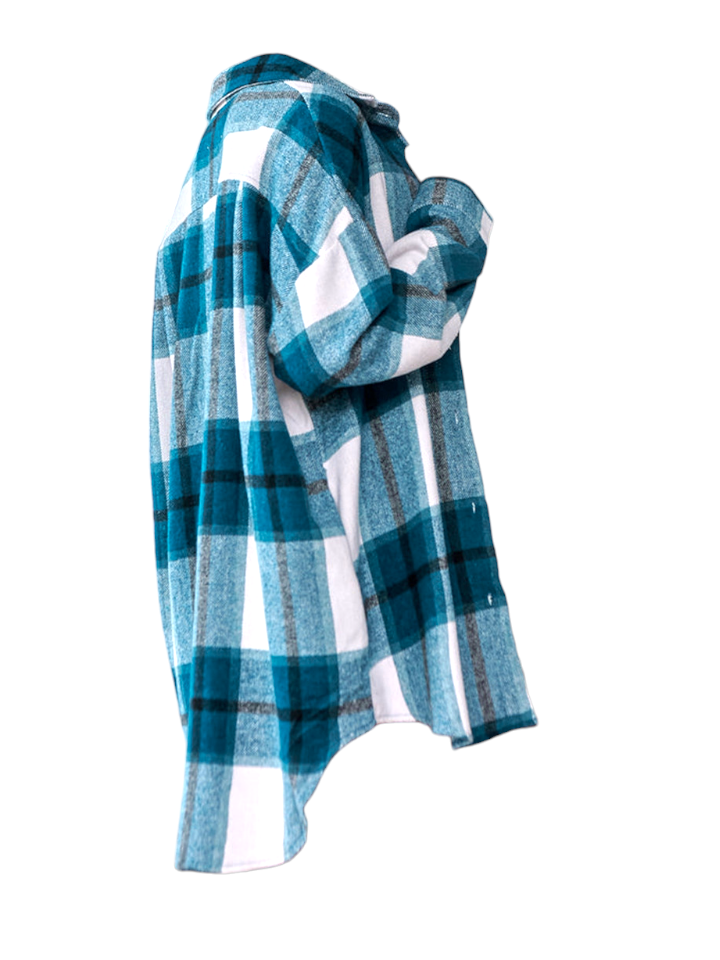 Oversized Soft Flannel Shirt