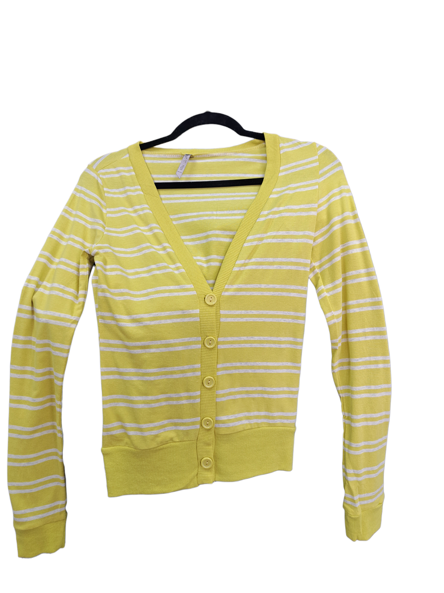 Sleeve Striped Cardigan