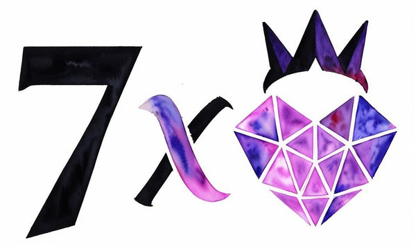7 X With Love logo