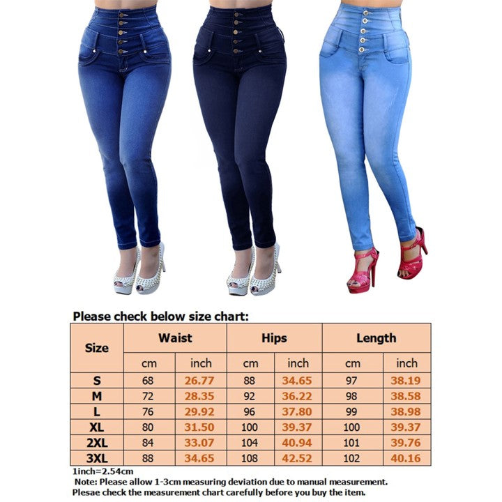 High Waist Jeans