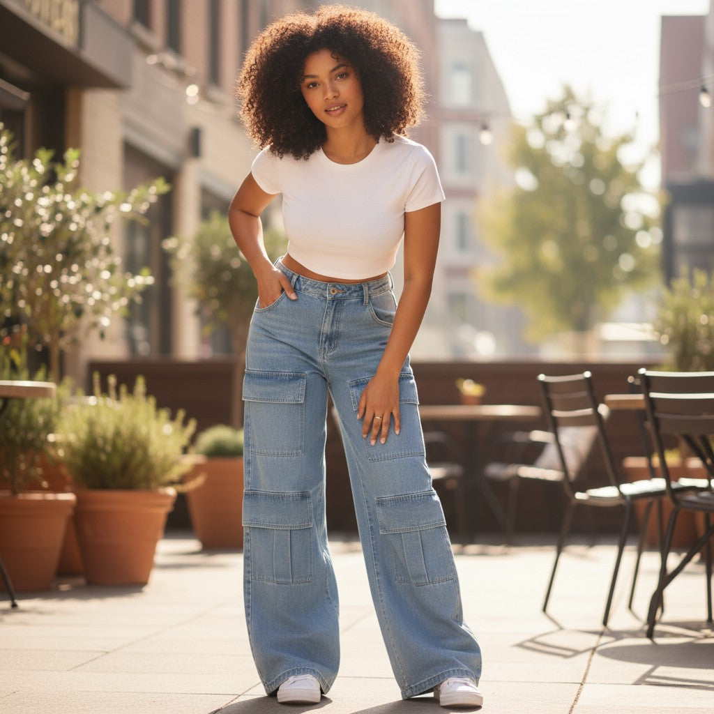 Cargo Pants Multi Pockets