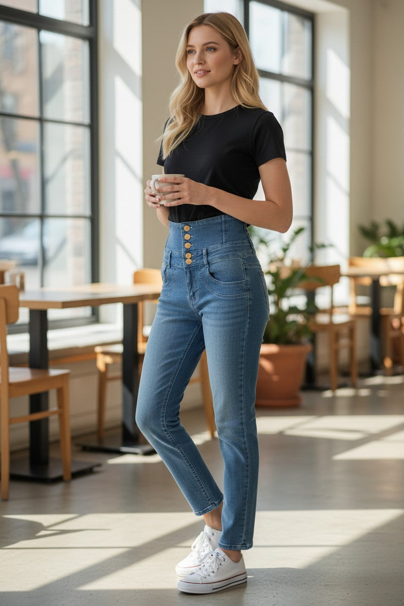 High Waist Jeans