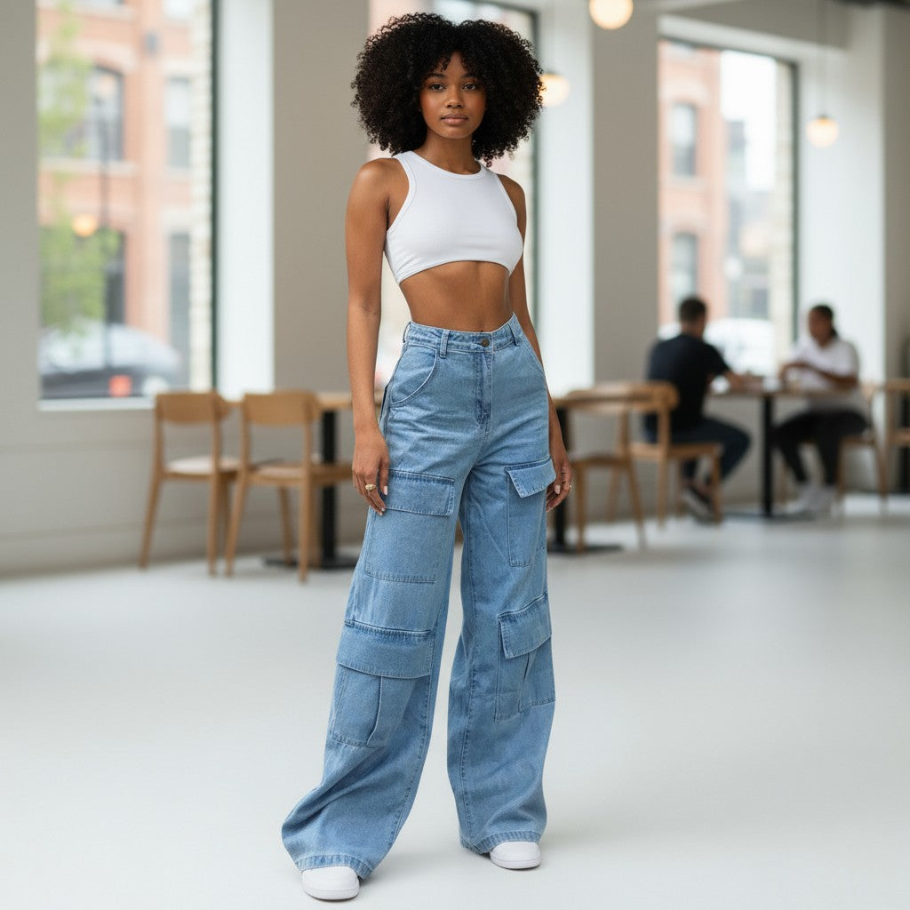 Cargo Pants Multi Pockets