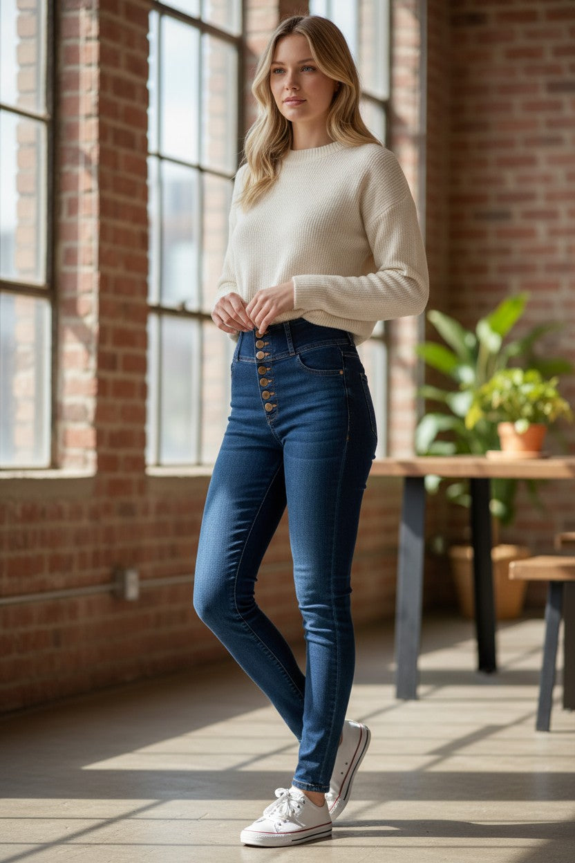 High Waist Jeans