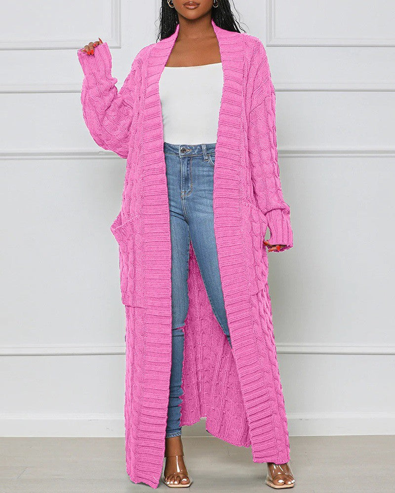 The Floor Duster Knit Cardigan