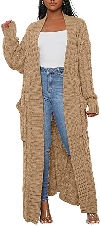 The Floor Duster Knit Cardigan