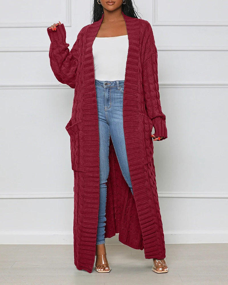 The Floor Duster Knit Cardigan