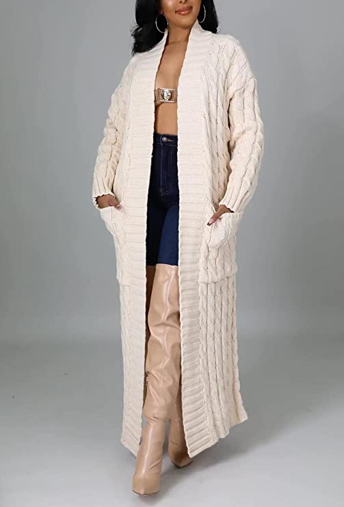 The Floor Duster Knit Cardigan