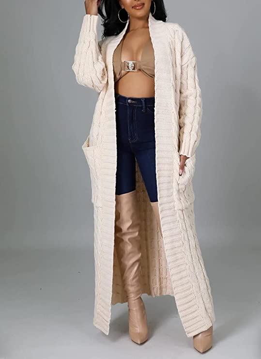 The Floor Duster Knit Cardigan
