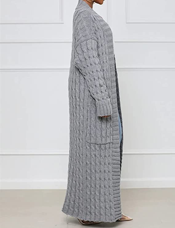 The Floor Duster Knit Cardigan