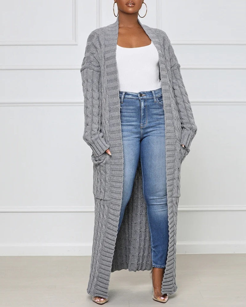 The Floor Duster Knit Cardigan