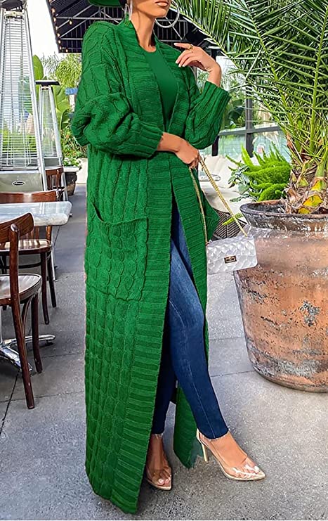 The Floor Duster Knit Cardigan