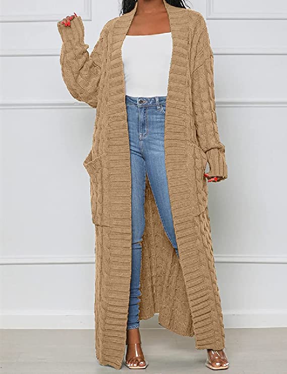The Floor Duster Knit Cardigan