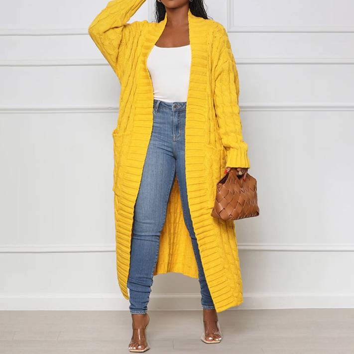 The Floor Duster Knit Cardigan