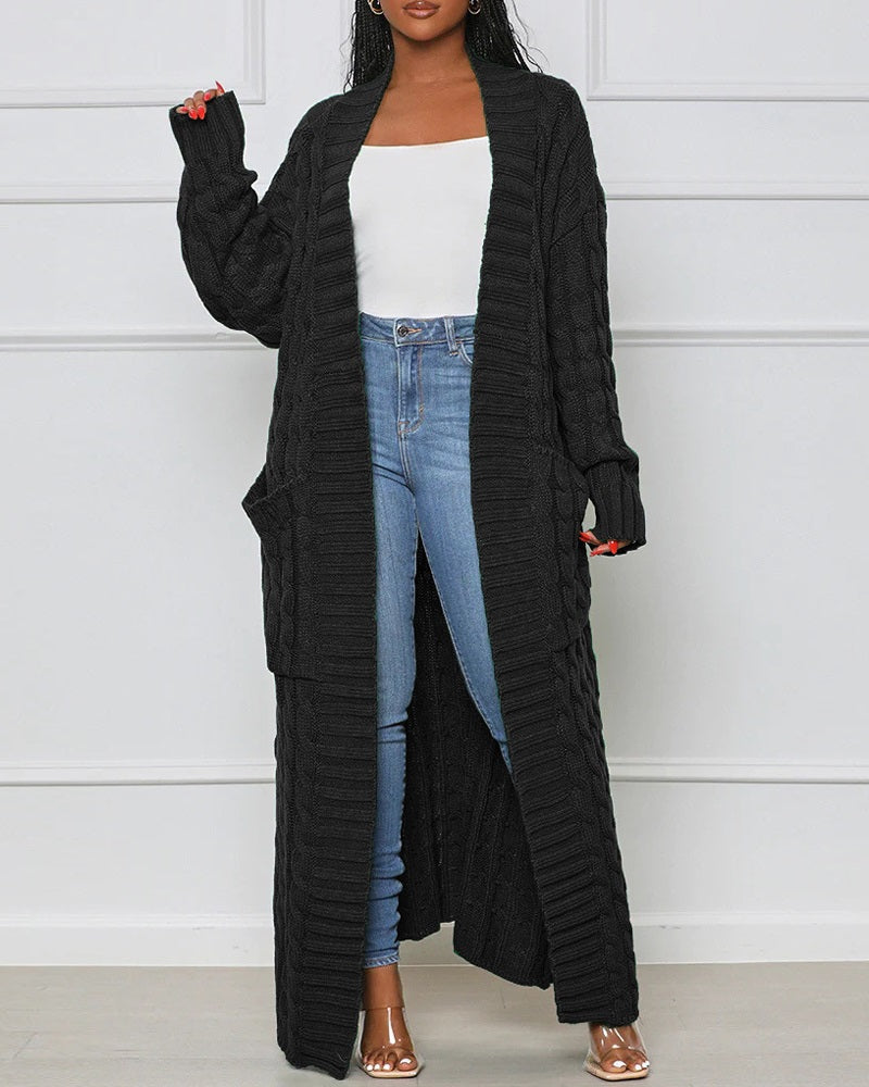 The Floor Duster Knit Cardigan